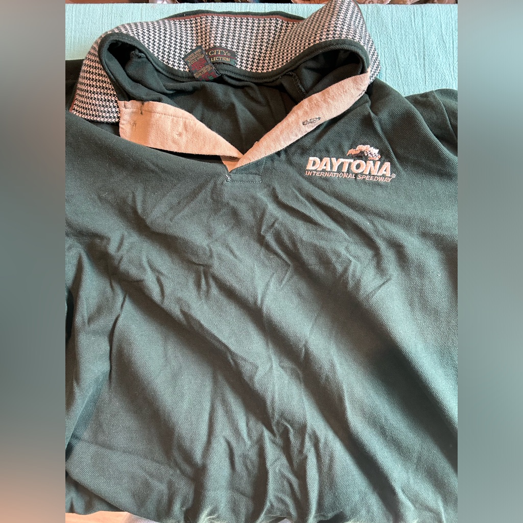 Vintage Daytona Speedway Polo Shirt Xl